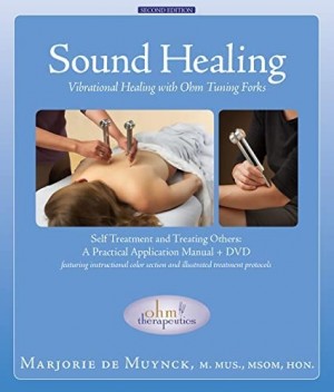 Boek en dvd 'Vibrational Healing with Ohm Tuning Forks', Engelstalig
