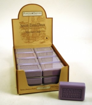 Lavendel Sheaboter zeep