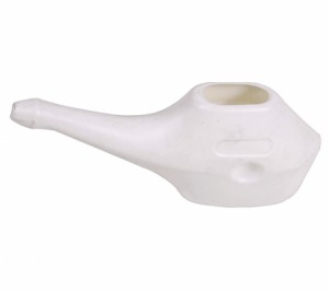 Neti Pot plastic + 15 gram zout