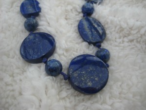 Ketting van lapis lazuli