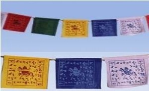 Gebedsvlaggetjes, Tibetaans
