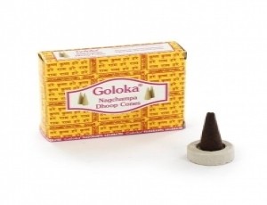 Wierook, kegels, Goloka Nag Champa