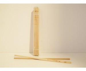 Eetstokjes van bamboe, bundel van 5 paar