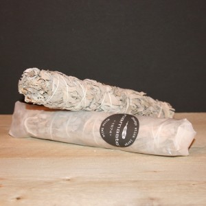 Smudge stick large, witte salie