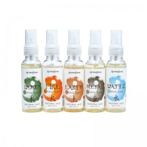 Luchtverfrisser (roomspray), Feng Shui, Aromafume, keuze uit 5 geuren