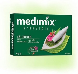 Zeep, Medimix, met 18 ayurvedische kruiden