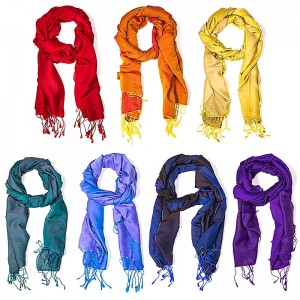 Sjaal, chakra, keuze uit 7 kleuren
