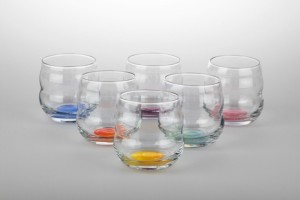 Vitaalwater drinkglazenset 'Affirmaties', Nature's Design, 6 stuks