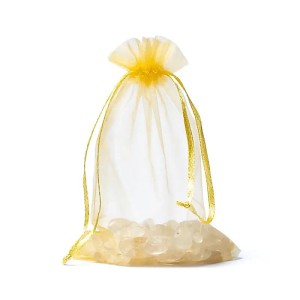 Cadeauzakjes organza, 5 stuks, maat S, 10 x 15 cm, in vele kleuren