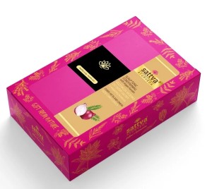 Gift set scalp tonic en hoofdhuidmassageborstel, Sattva Ayurveda