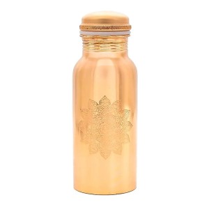 Drinkfles van koper, Mandala, 500 ml