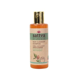 Shampoo met honing en amandel, Sattva Ayurveda, 210 ml