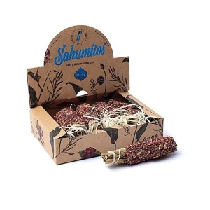 Smudge sticks 'Sahumitos', Sagrada Madre, 100% natuurlijk, 5 stuks, keuze uit 7 varianten