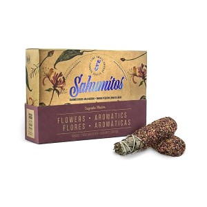 Smudge sticks 'Sahumitos', Sagrada Madre, 100% natuurlijk, 5 verschillende stuks