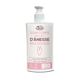 Bodymilk met ezelinnenmelk, Oléanat, bio, t.h.t. 04/26