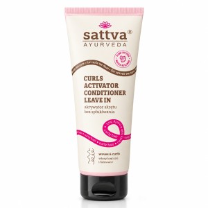 Leave in, krulactivator, Sattva Ayurveda, 200 ml